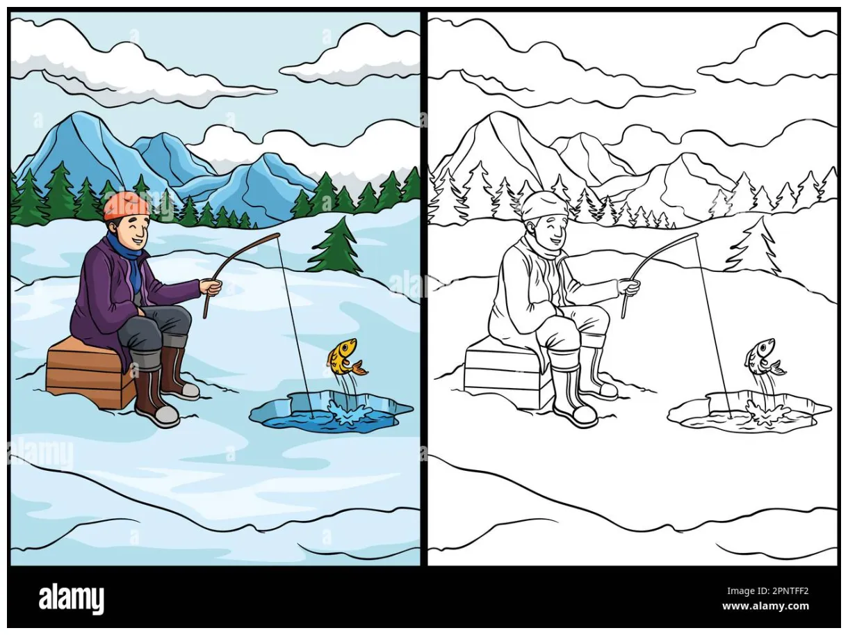 Colored illustration stock vector & art