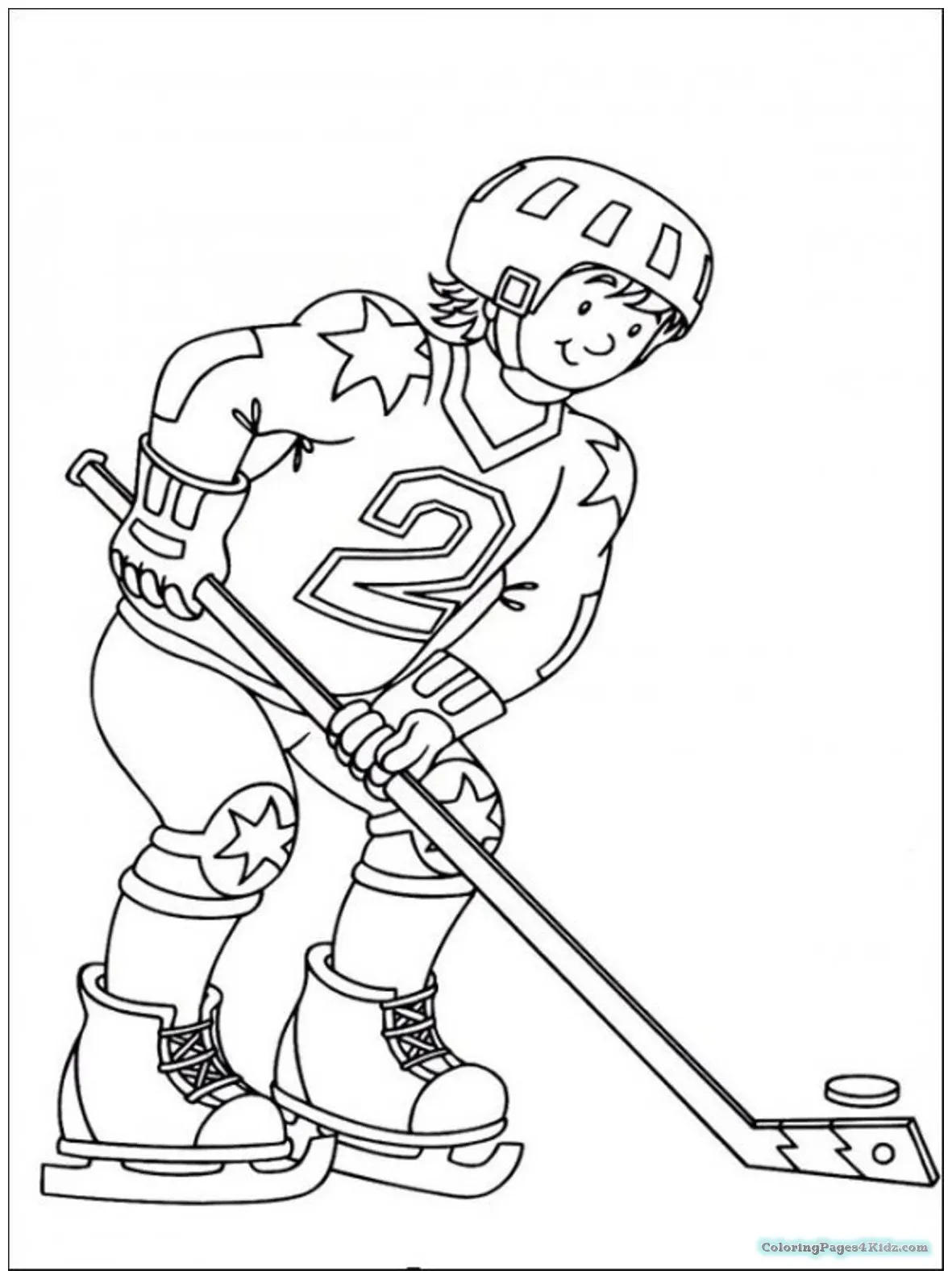 Ice hockey coloring pages at getcolorings free printable