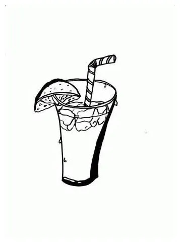 Iced Tea Coloring Pages Coloring Pages | Coloring pages, Free printable