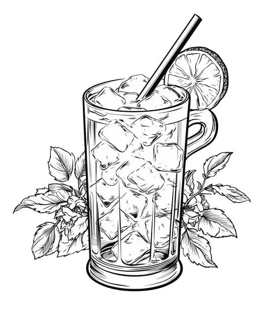 Iced Tea Coloring Pages 30 Ice Cream Coloring Pages (Free PDF