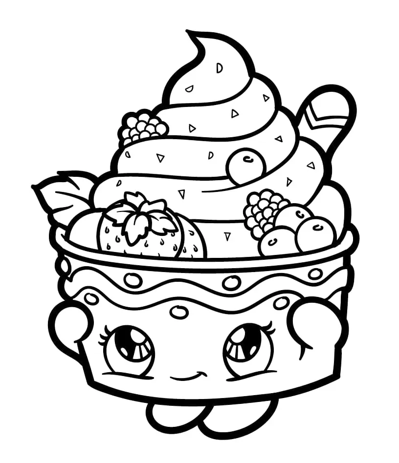 Ice Coloring Page
