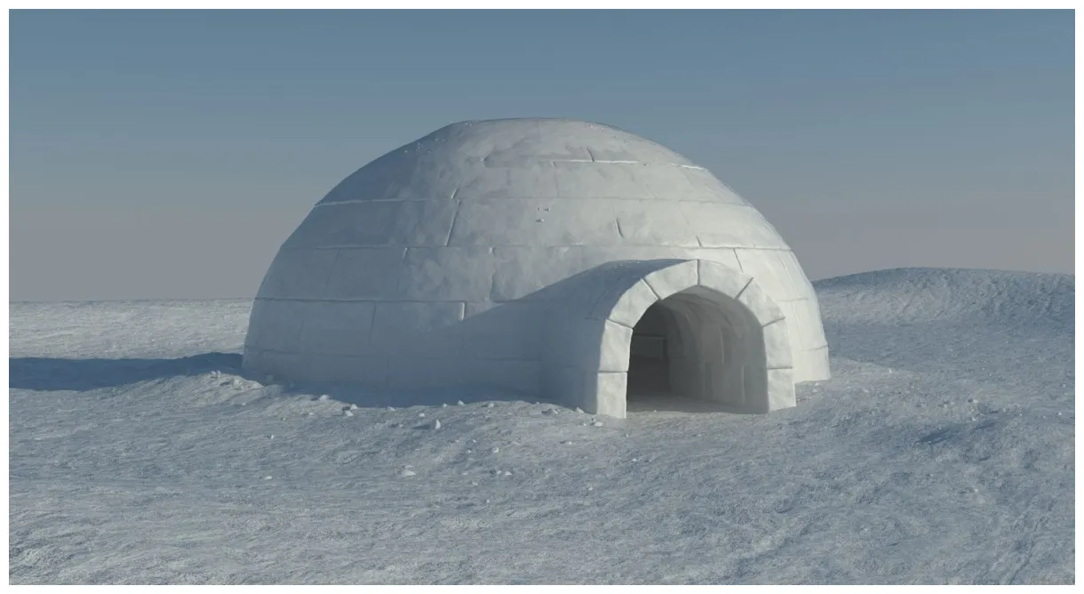 이글루 3d 모델 $39 .max free3d