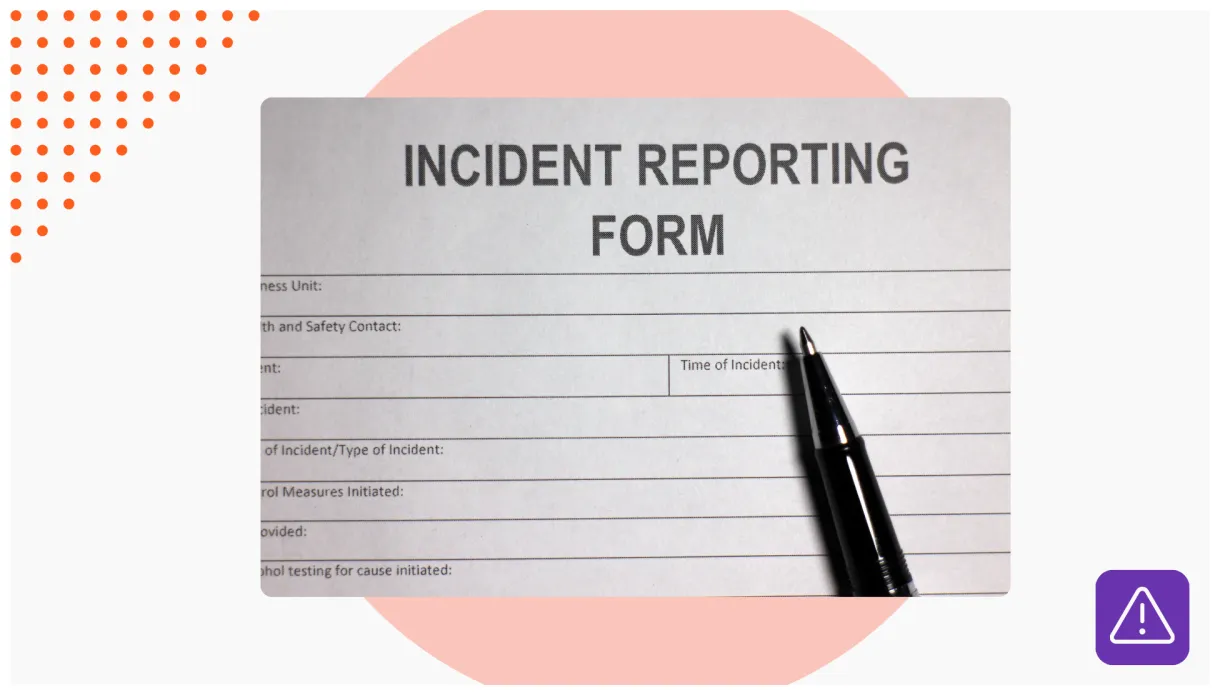 Sample incident report letter