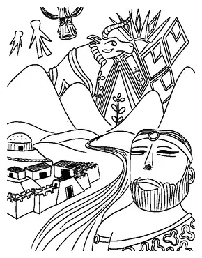 Indus river valley civilization coloring page by andrew gardner tpt