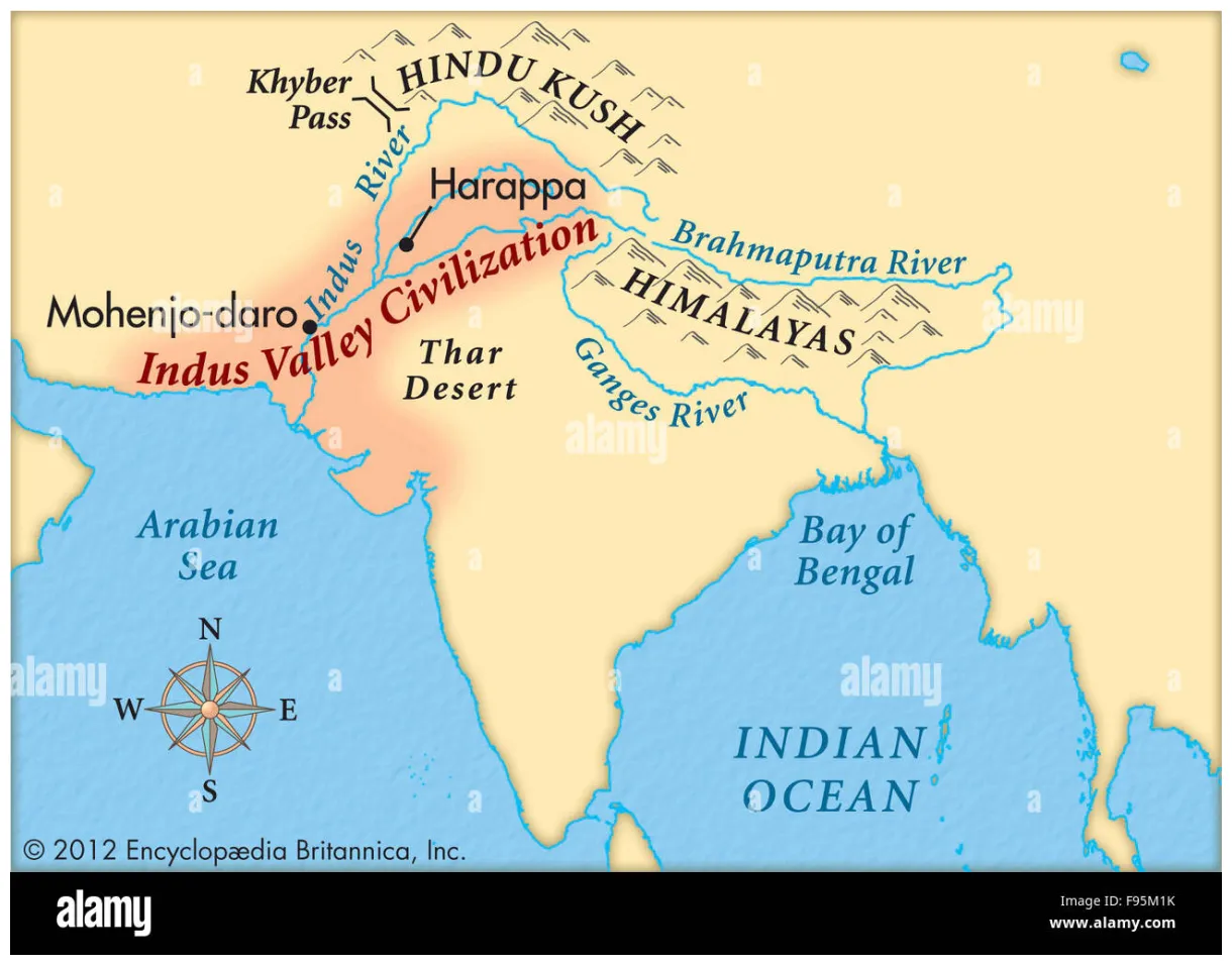 Indus valley civilization hi-res graphy and s alamy