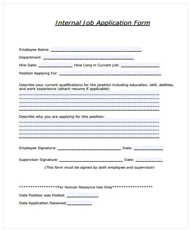 Internal application cover
