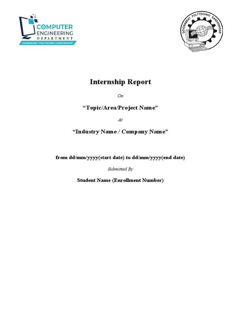 Pdf internship job hunting