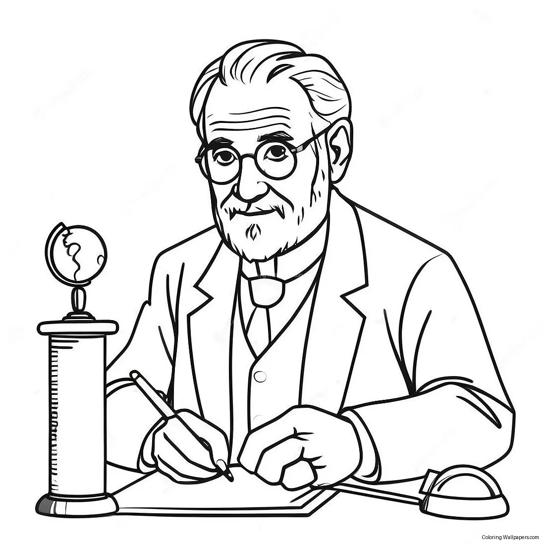 Inventor Coloring Page (72144-57104)