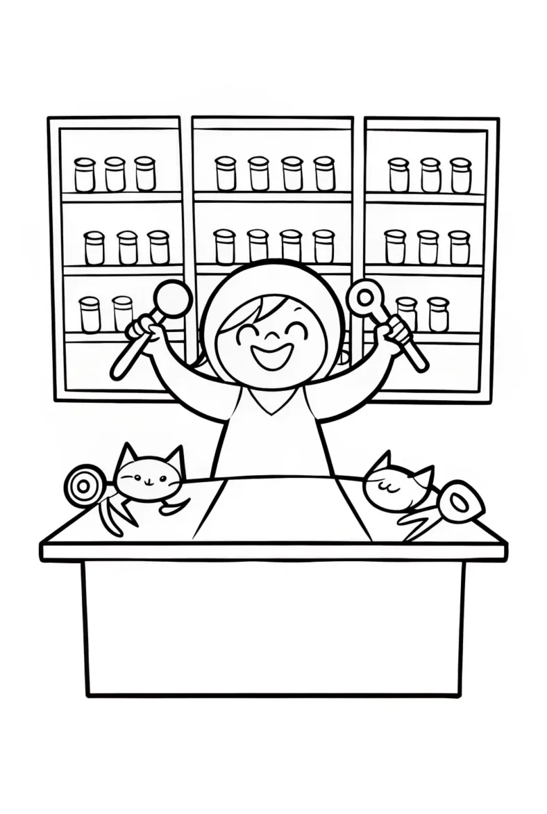 Gabby's monster machine workshop coloring page free & printable