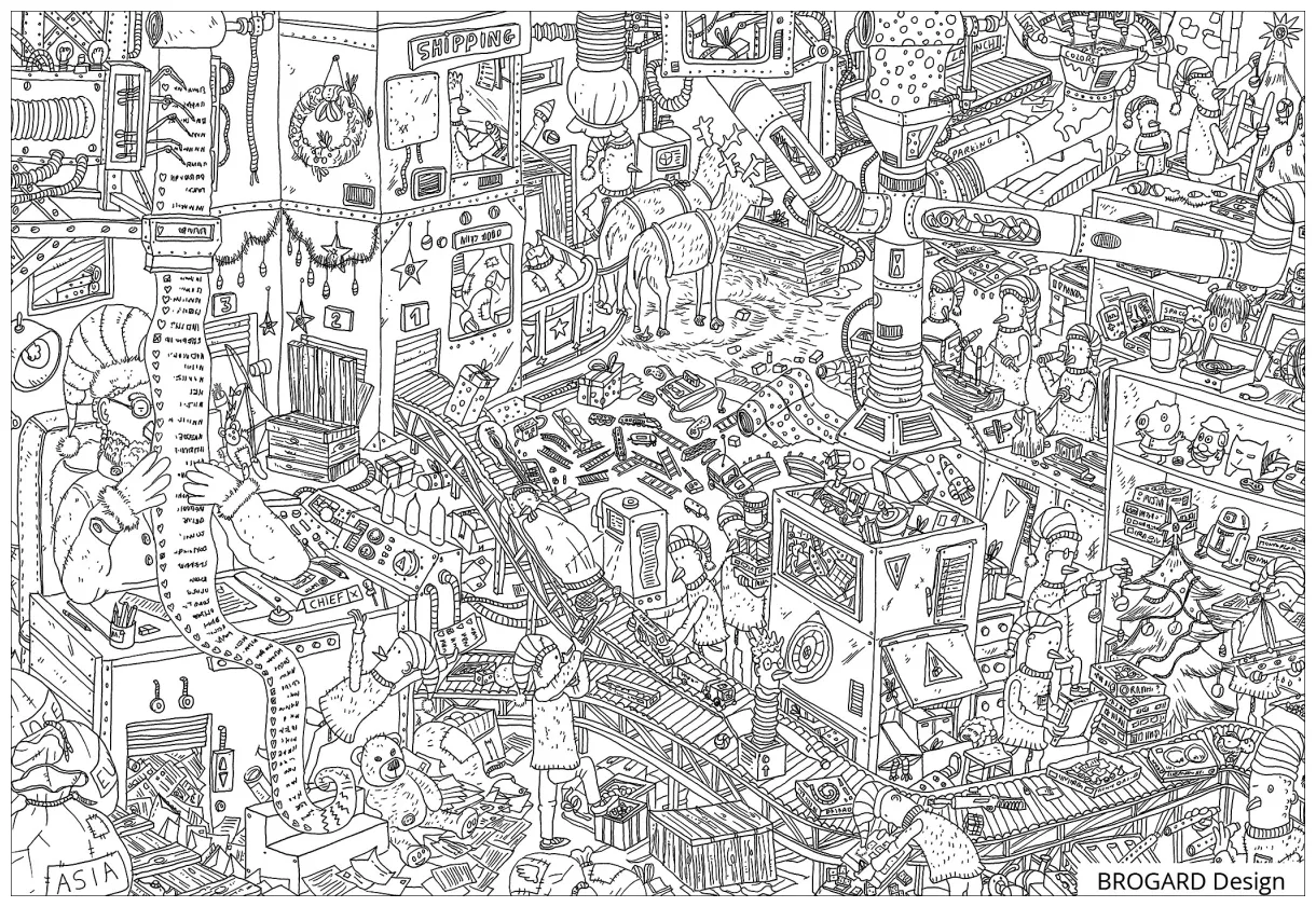 Incredible workshop unclassifiable coloring pages