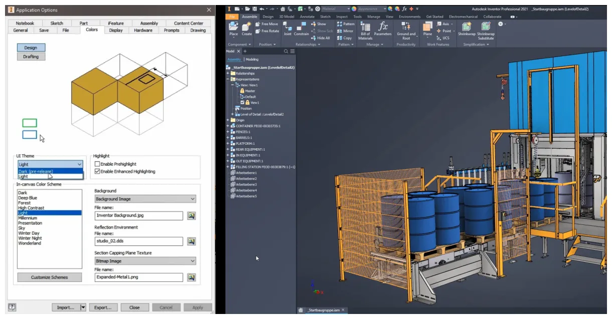 Inventor 2021 verbesserte und neue funktionen n+p-blog