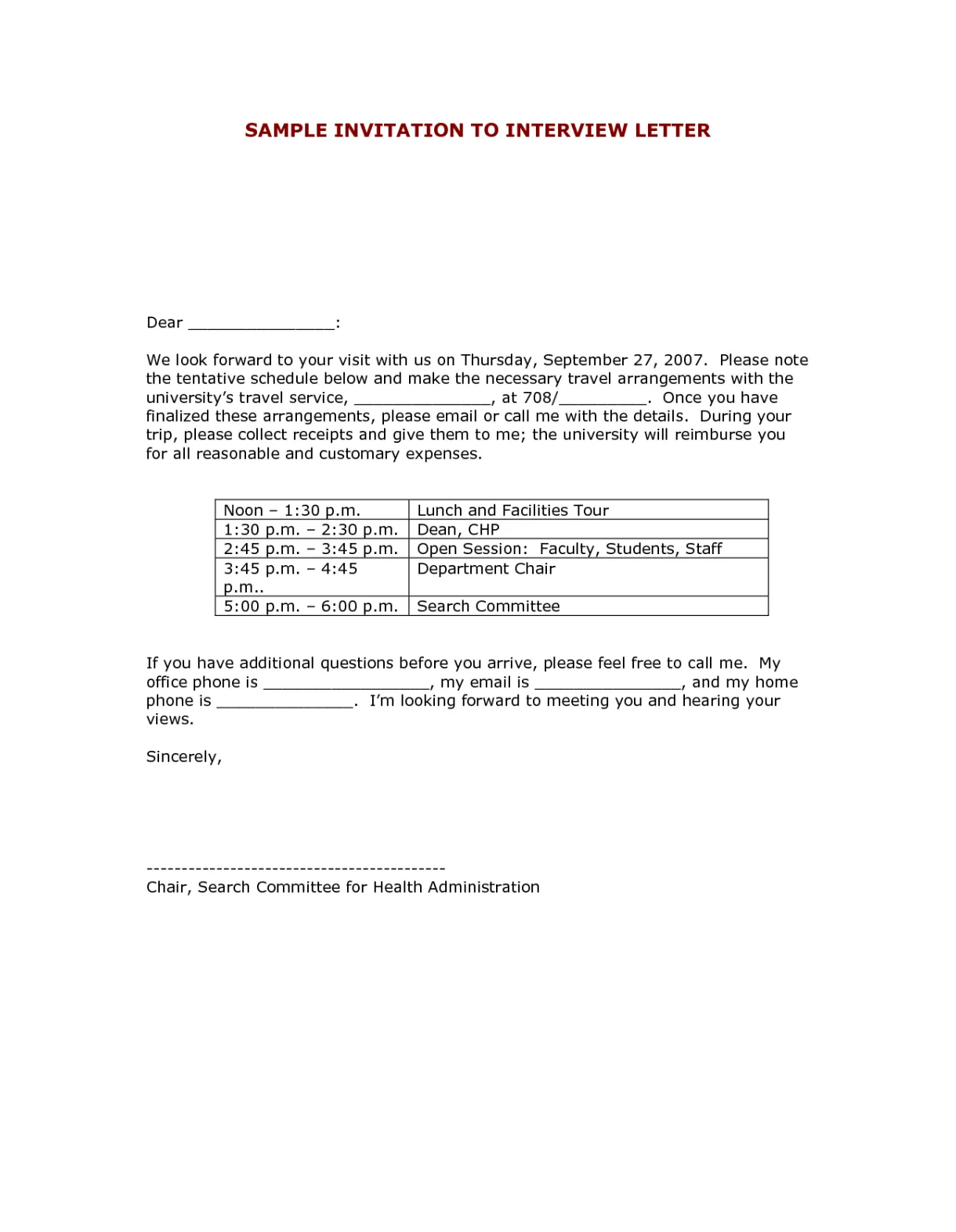 Interview invitation fotolip rich and