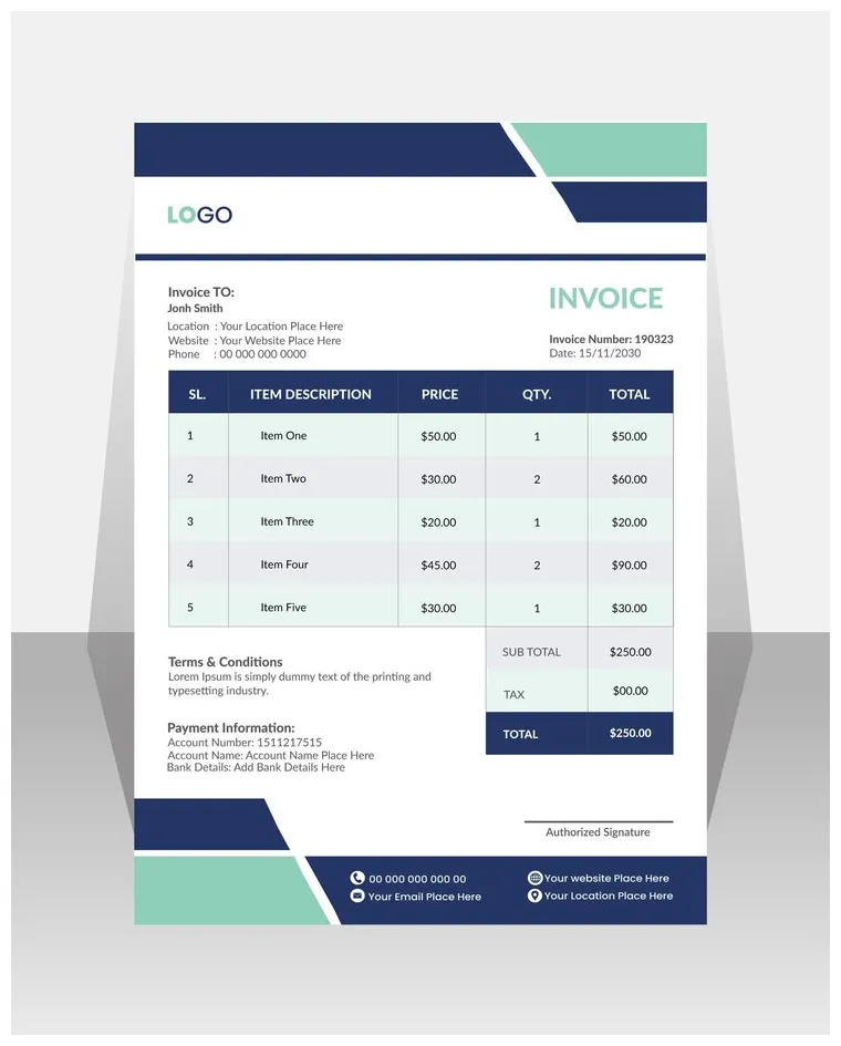 Premium vector a template for a