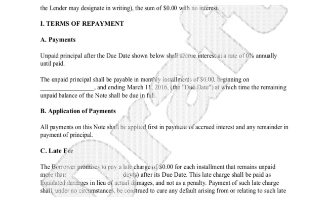 Iou Form Template Printable Legal Iou With Sample Iou Form in Iou