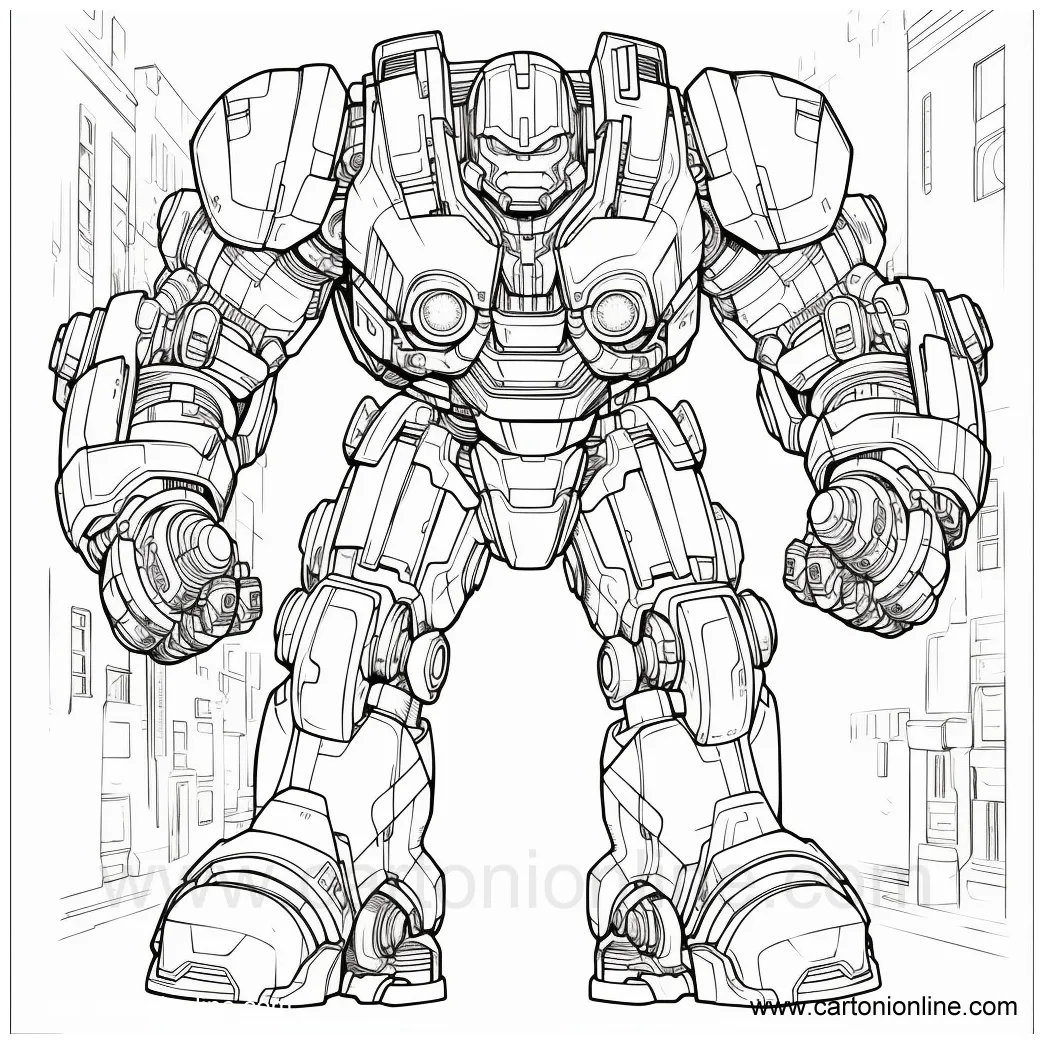 Iron-man 48 coloring page