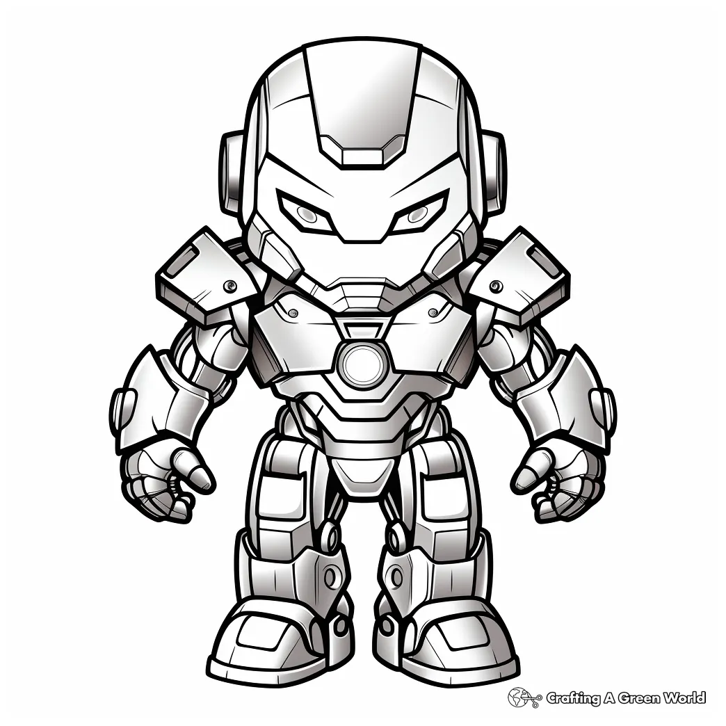 Iron man printable coloring pages [2025]