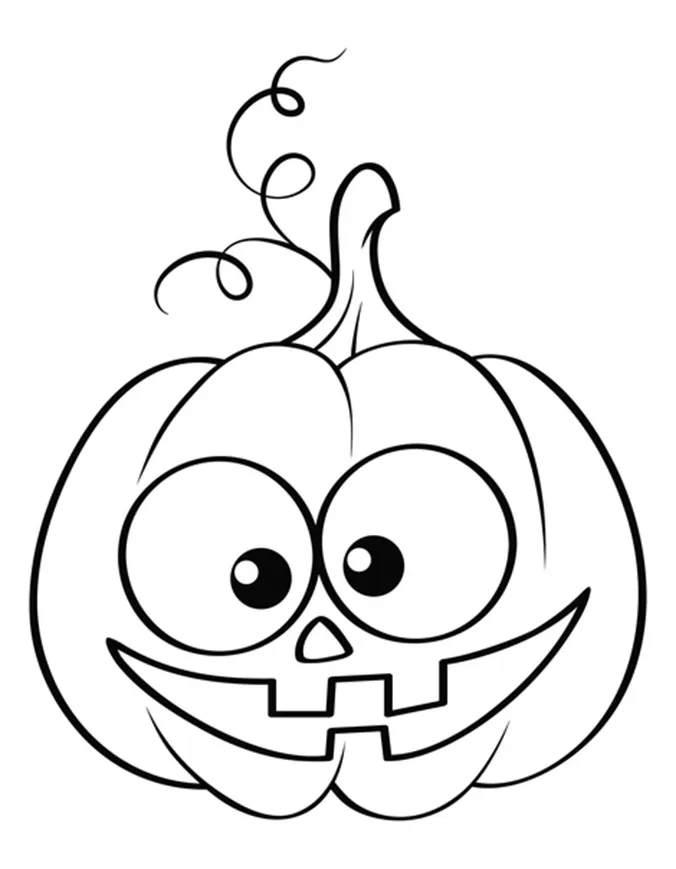 Jack o lantern coloring page & coloring book