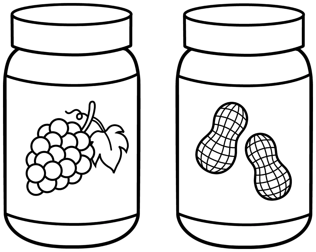 Jam Coloring Page Coloring Pages