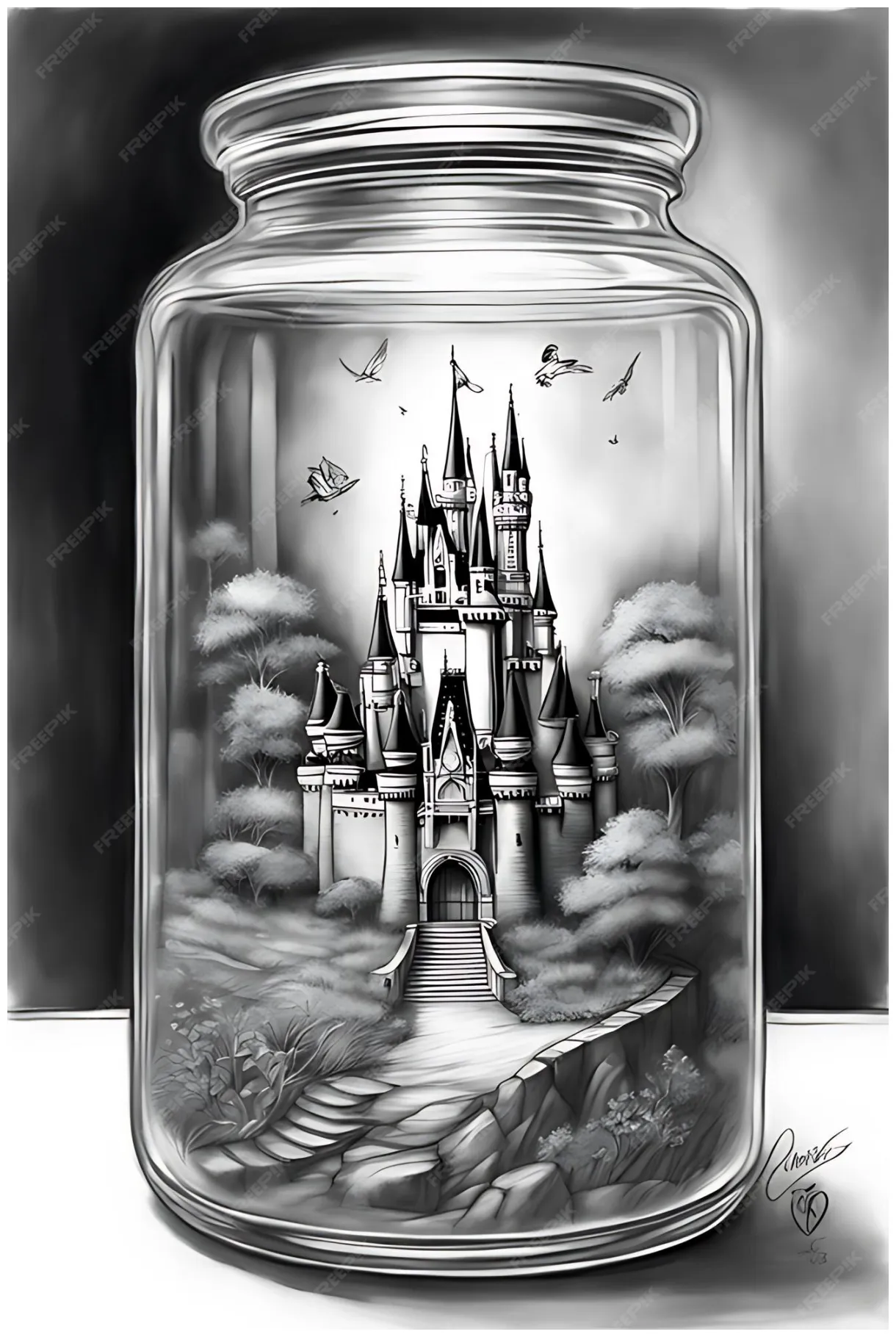 Premium ai printable qualityblack and