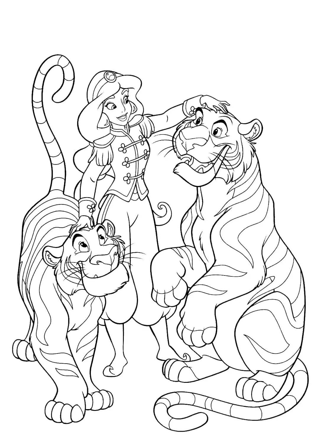 Jasmine 17 coloring page