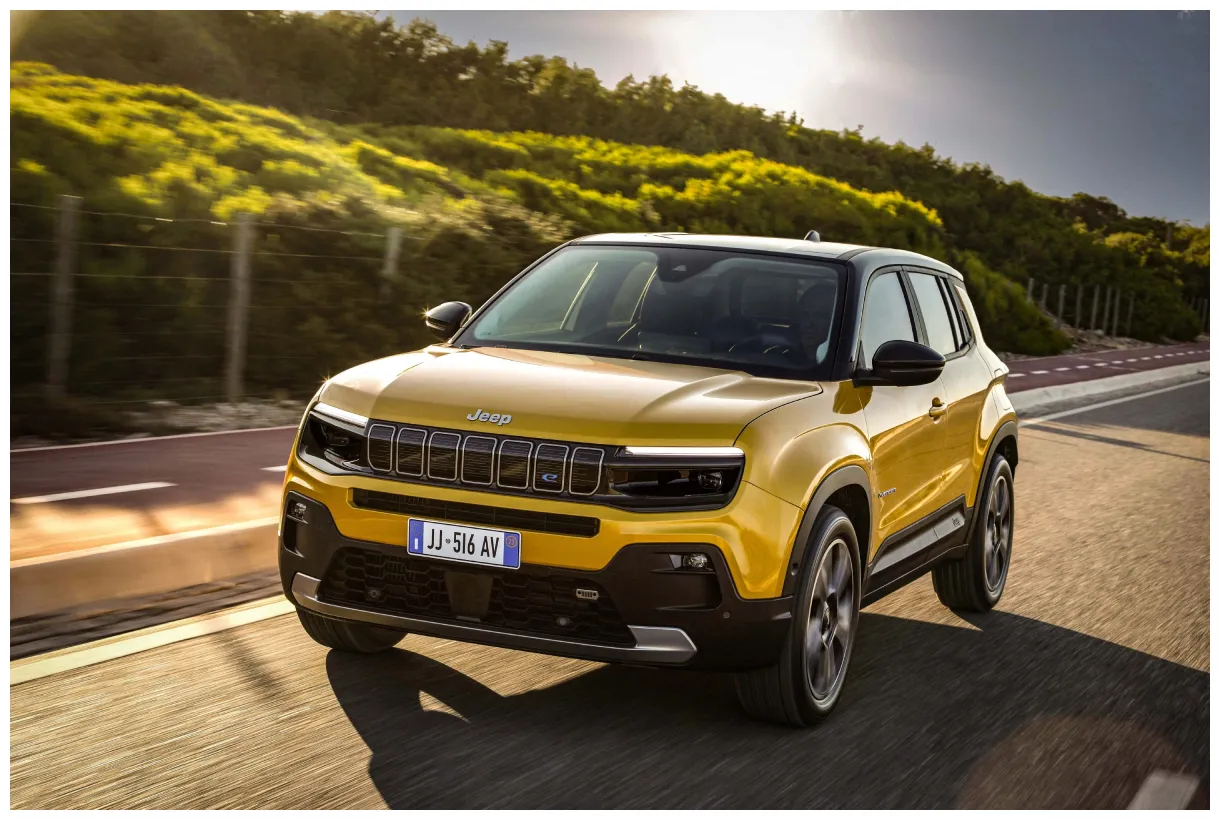Jeep Unleashes All-Electric Avenger SUV, Will Hit Europe in 2023 With