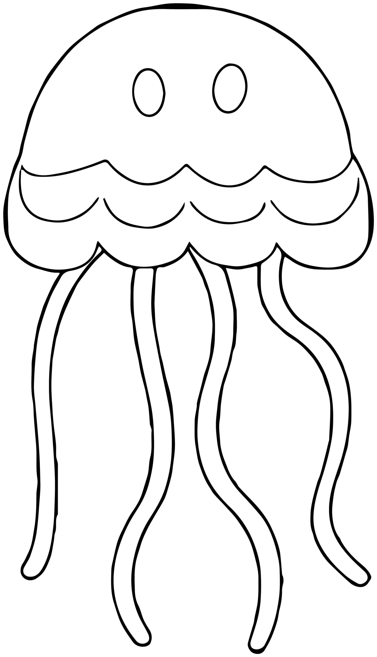 Jellyfish coloring pages wecoloringpage