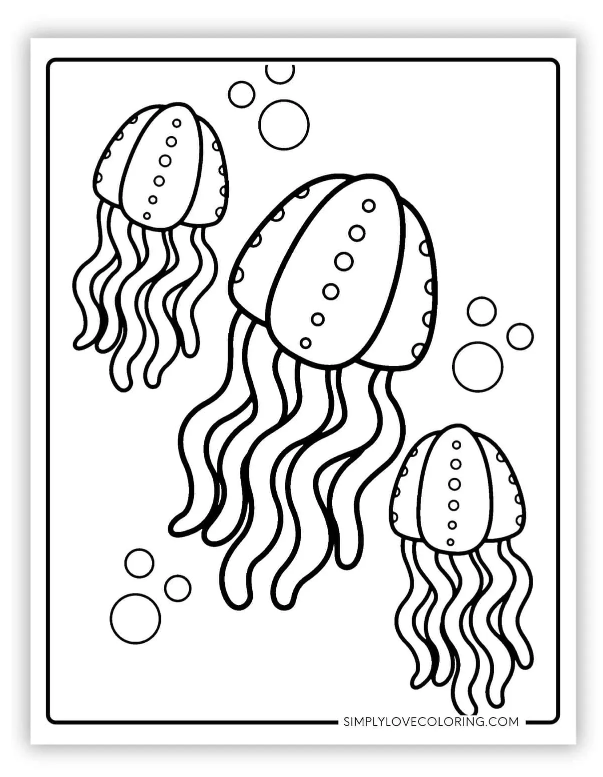 32 jellyfish coloring pages free pdf printables simply love coloring