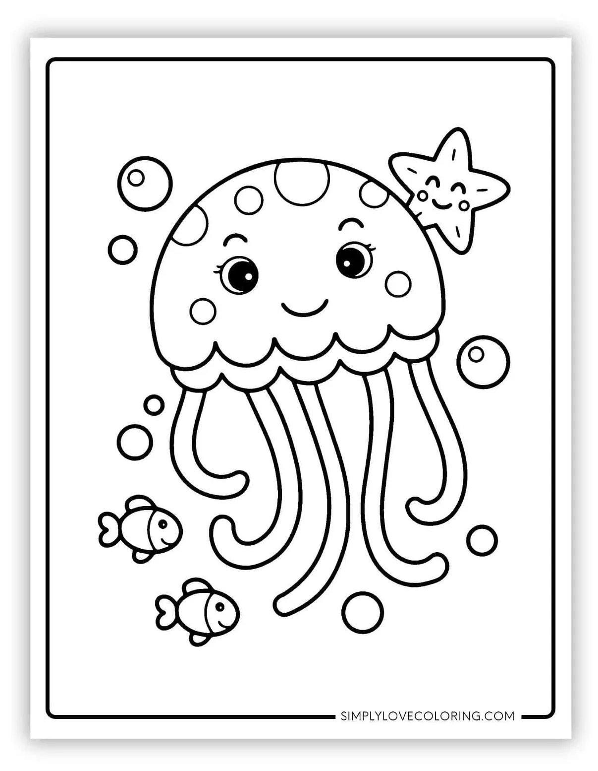 32 jellyfish coloring pages free pdf printables simply love coloring