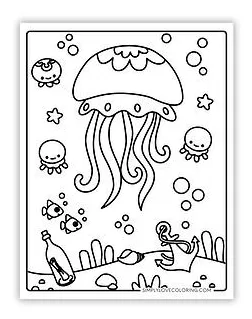 32 jellyfish coloring pages free pdf printables simply love coloring