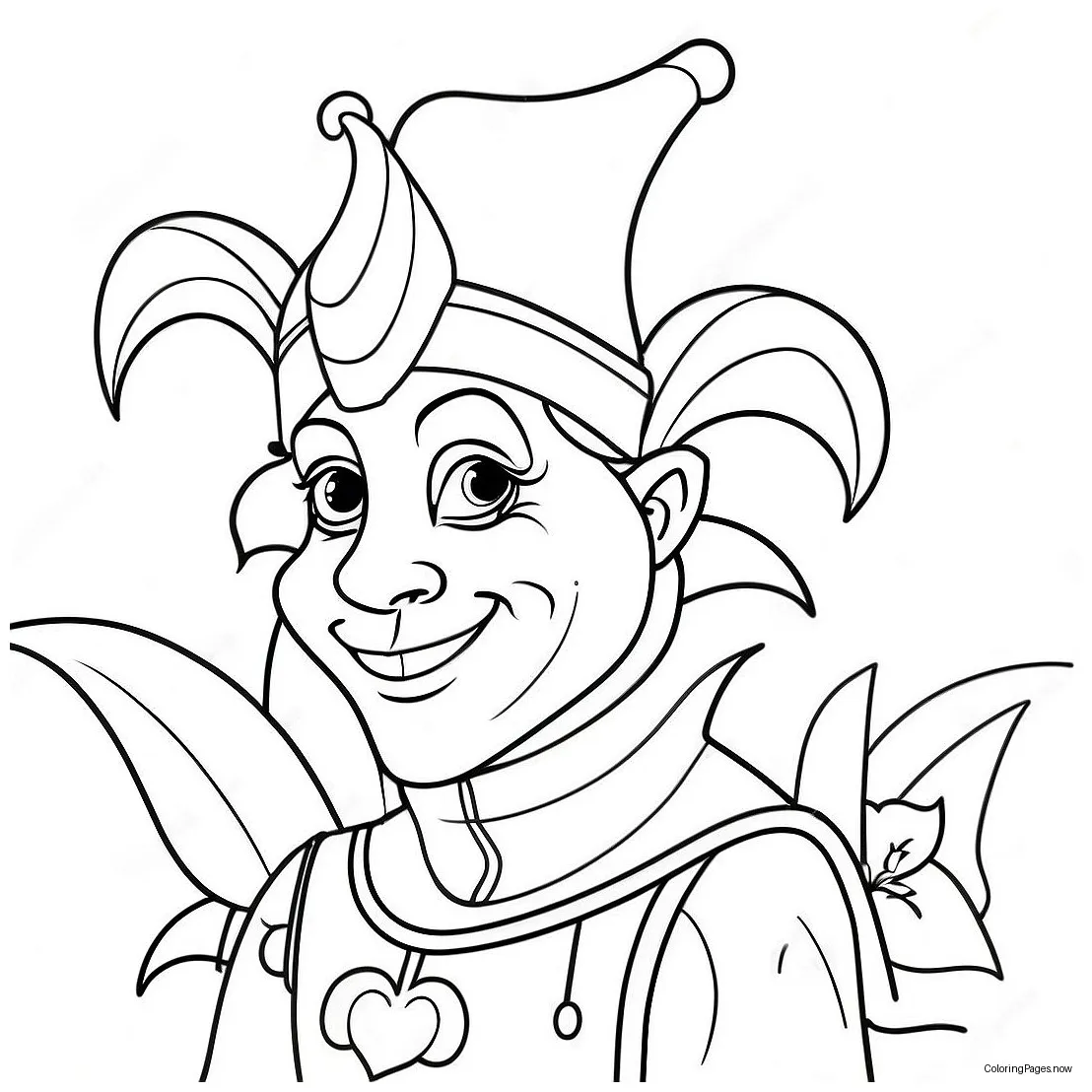 Jester Coloring Page (39073-31241)