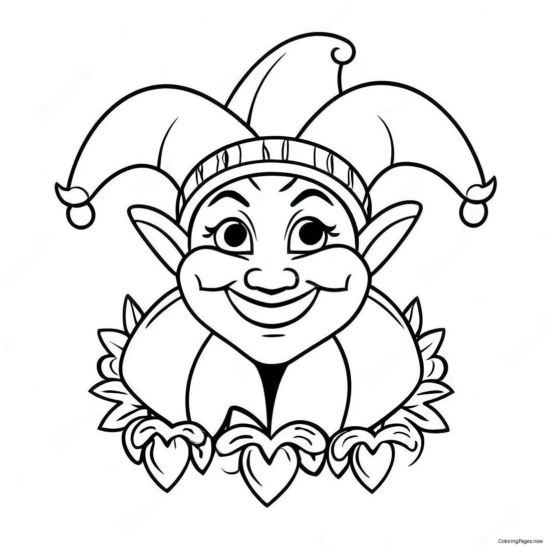 Jester Coloring Page (39073-31243)
