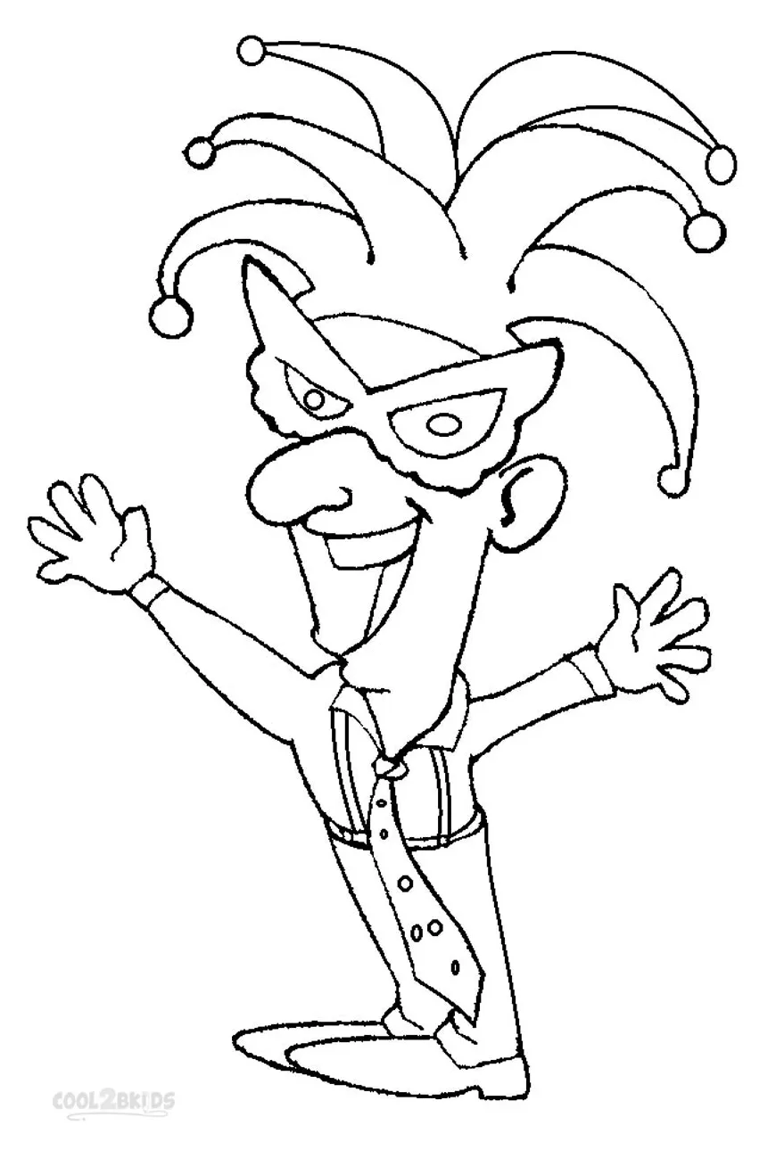 Jester Coloring Pages at GetColorings.com | Free printable colorings