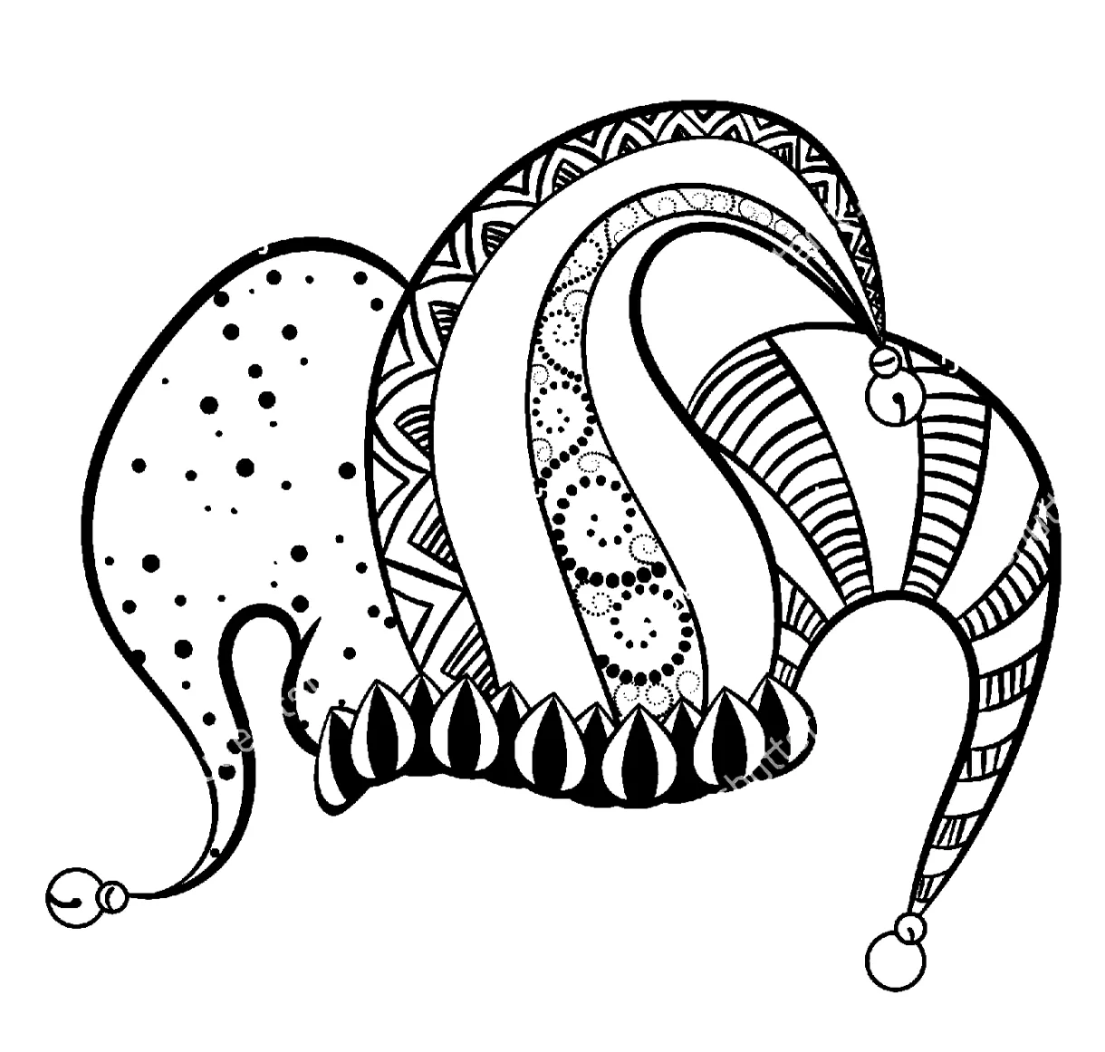 Jester Coloring Pages - Coloring Nation