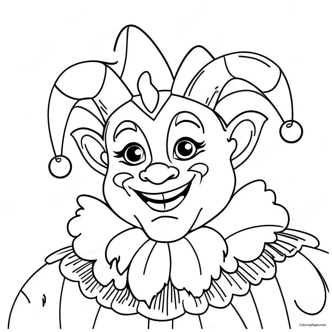 Jester Coloring Page (39073-31244)