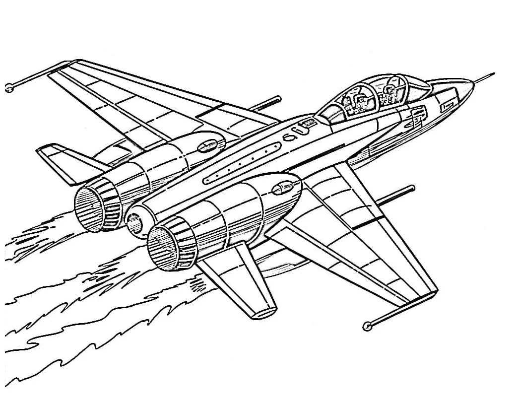 Fighter jet coloring pages coloringlib