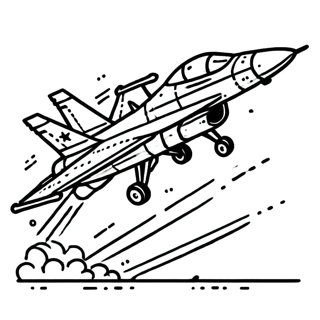 Fighter jet coloring pages coloringlib