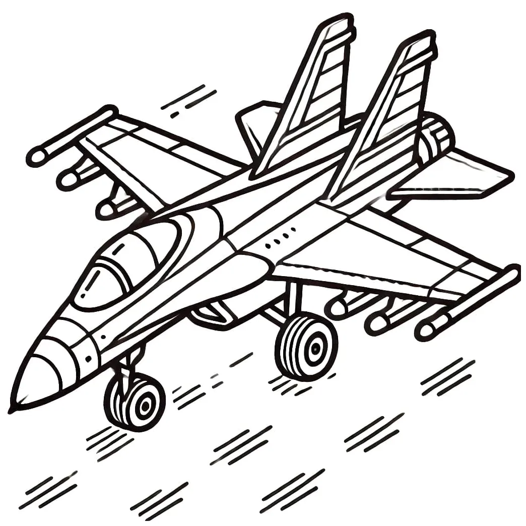 Fighter jet coloring pages coloringlib