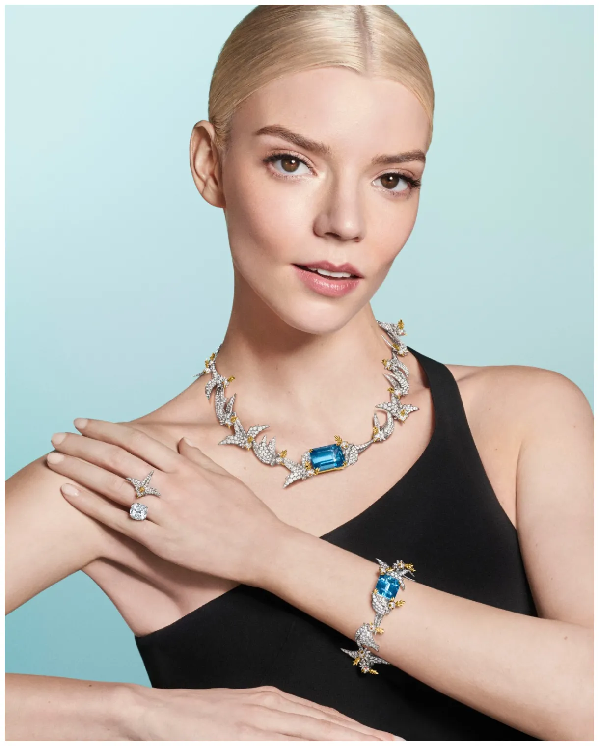Tiffany & co. unveils new high jewelry campaign hong kong times square