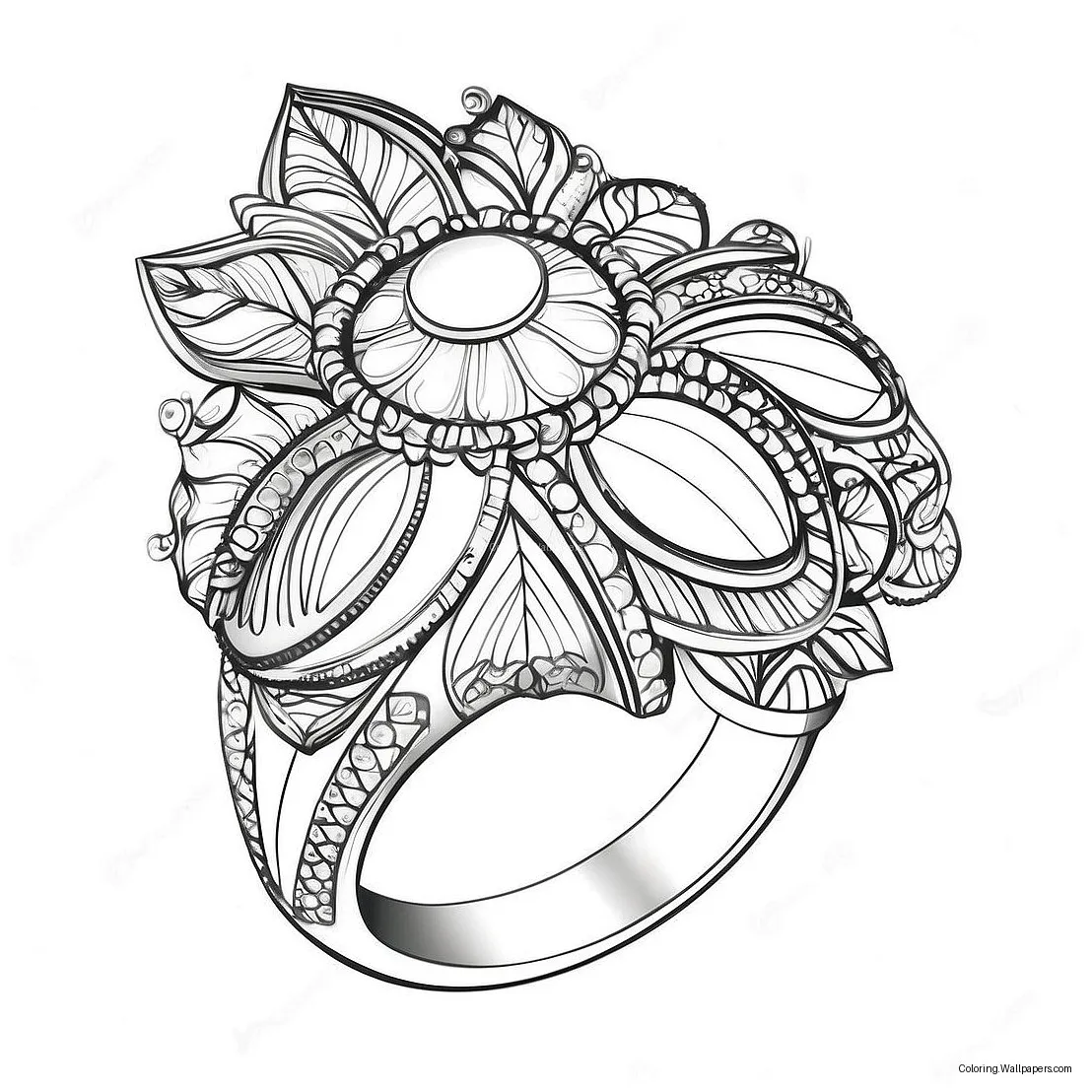 Jewelry coloring page 13430-10556