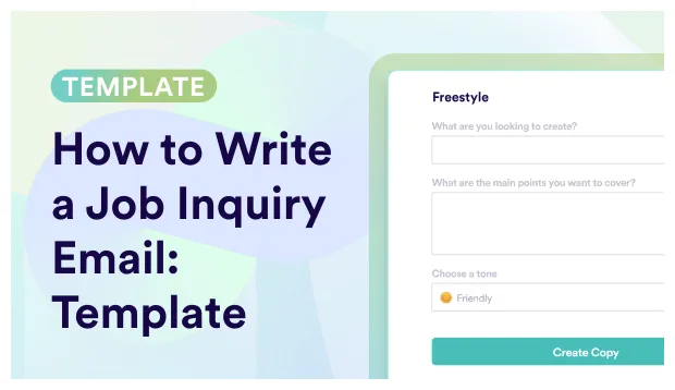Templates how to write & examples
