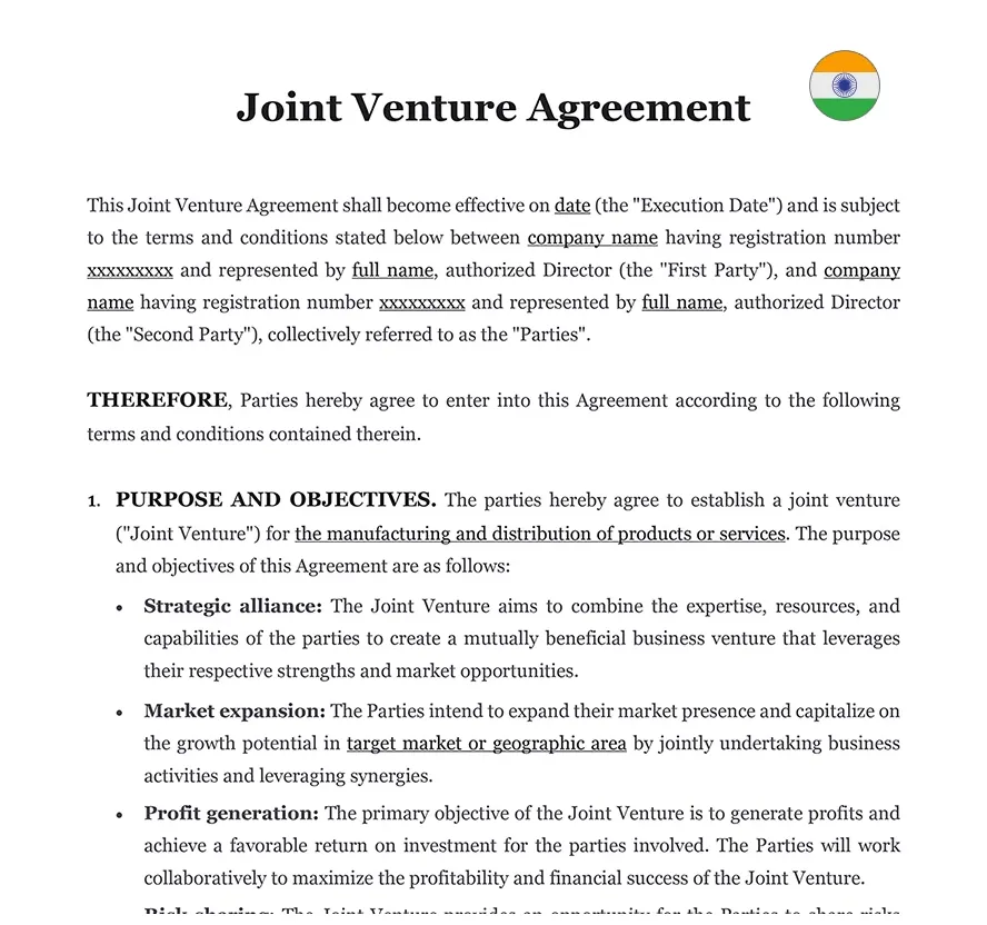 In india download word template .doc