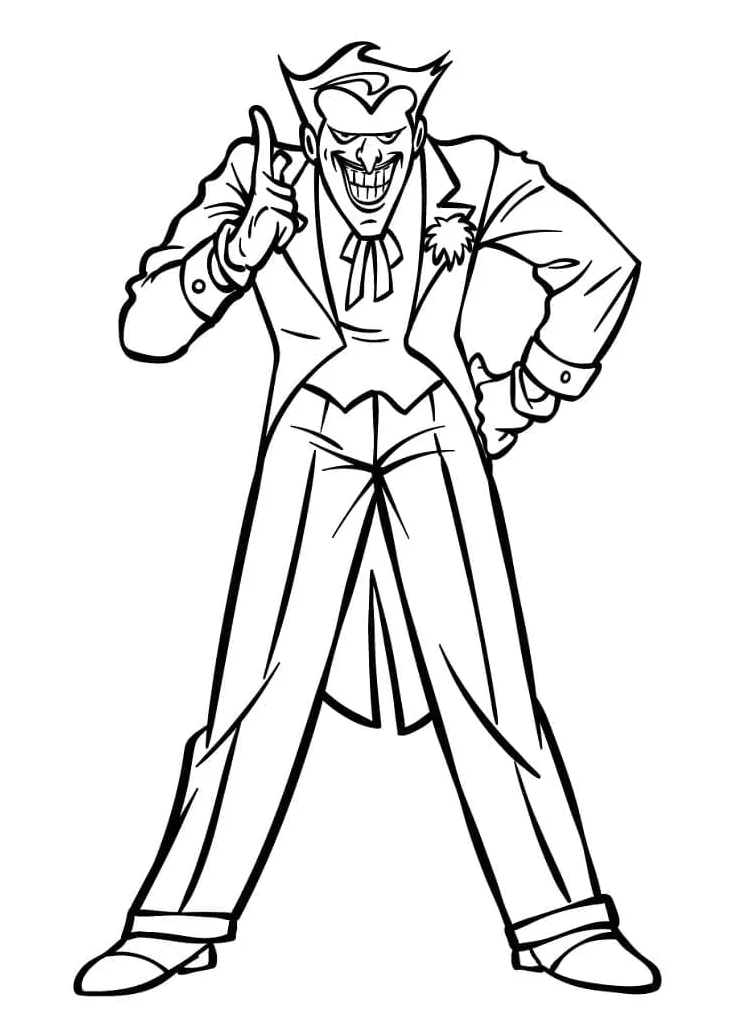 Joker coloring pages coloringlib