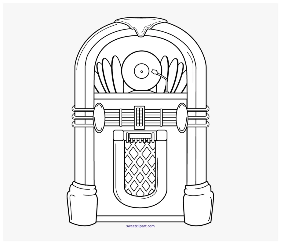 Jukebox clipart easy , free transparent clipart