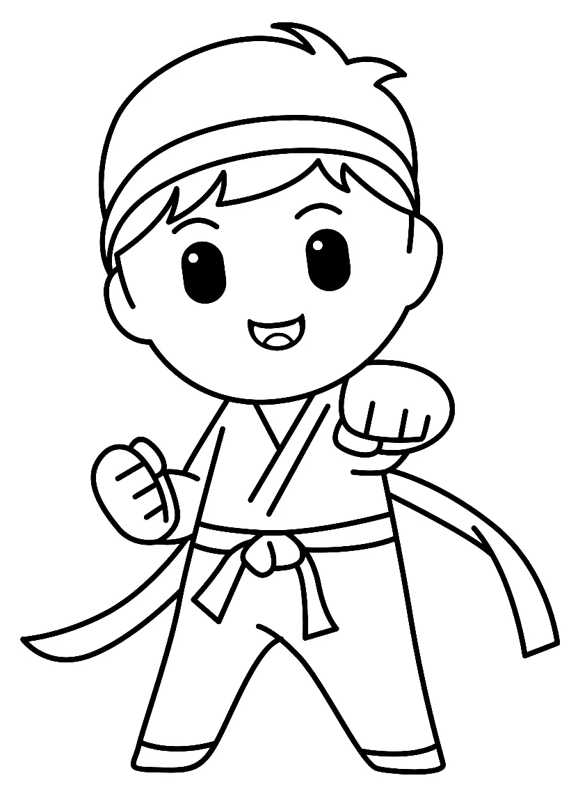 30+ karate coloring pages free printable pdf & online coloring