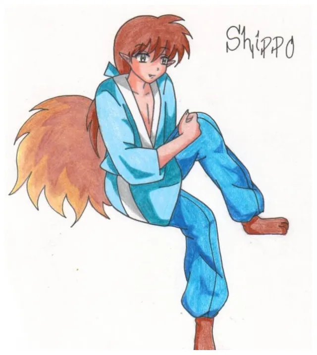 Grown up shippo by sailorusagichan on deviantart