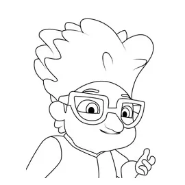 Gran kazoops! coloring page for kids free kazoops! printable coloring