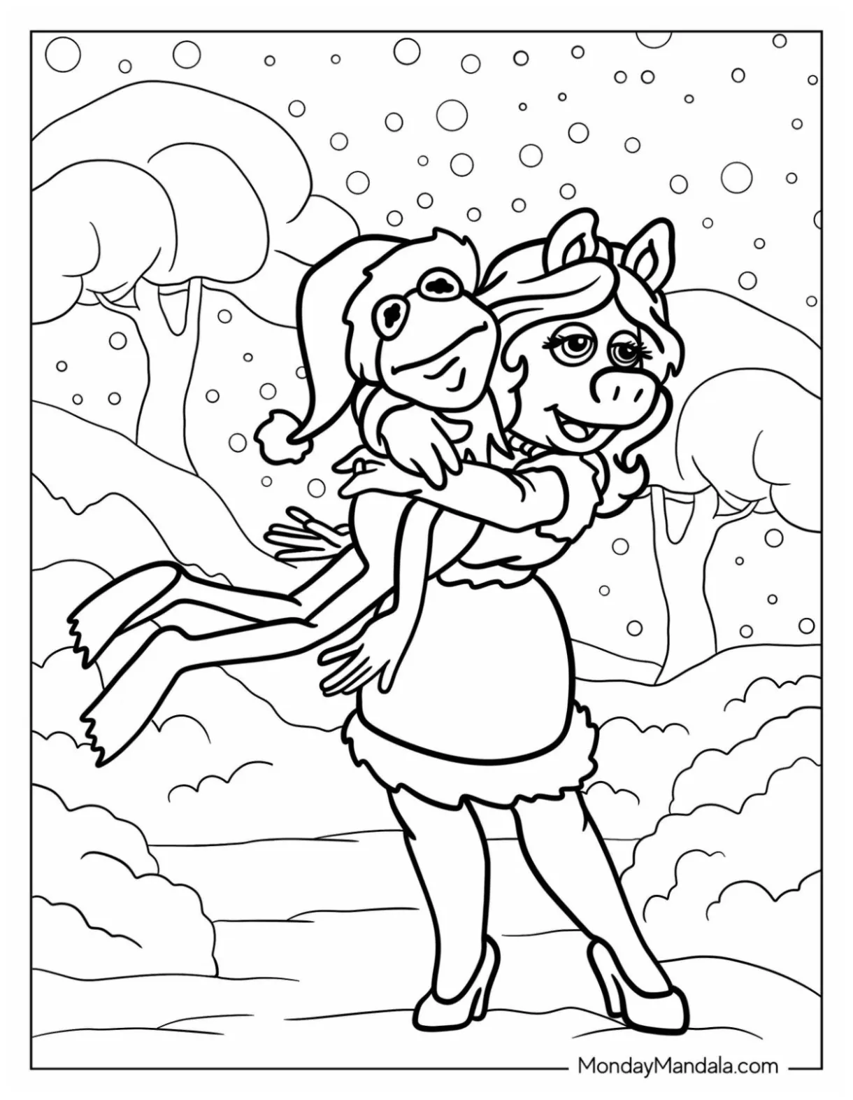 20 kermit coloring pages free pdf printables