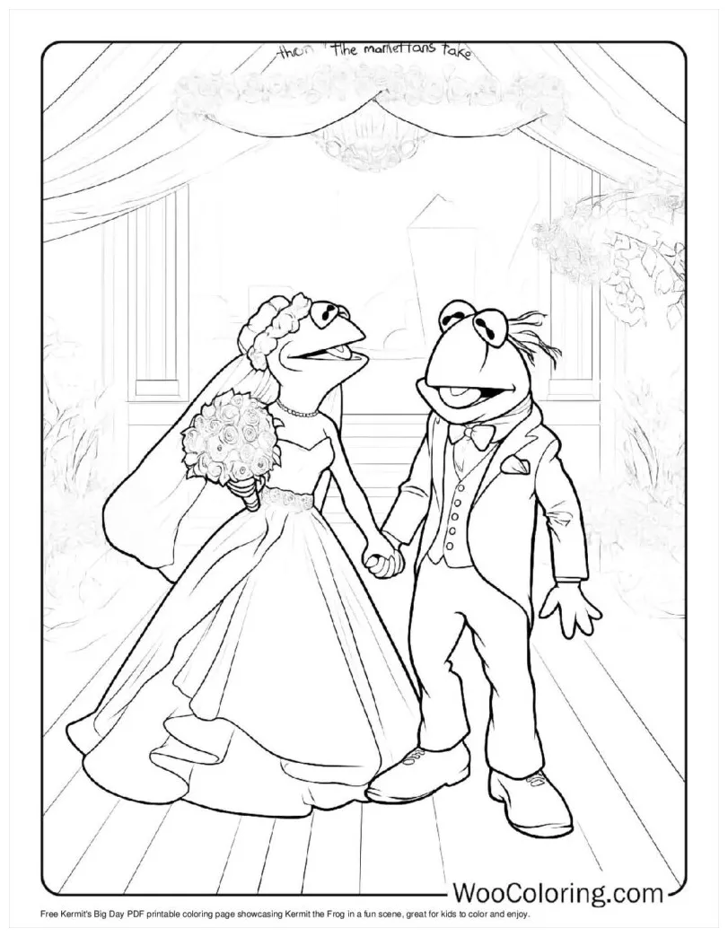100+ Kermit The Frog coloring pages (Free PDF To Print) | Woo Coloring