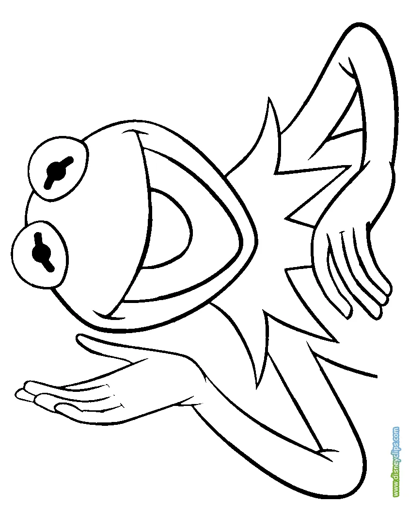 Kermit Coloring Pages - ClipArt Best