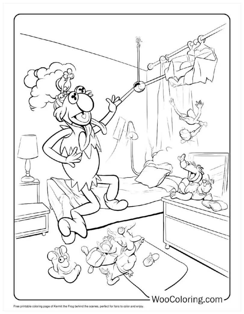 Kermit frog coloring pages printable [2025]